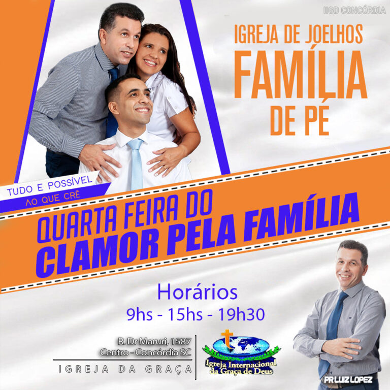 Pr Luiz Lopez Igreja de Joelhos Família de Pé