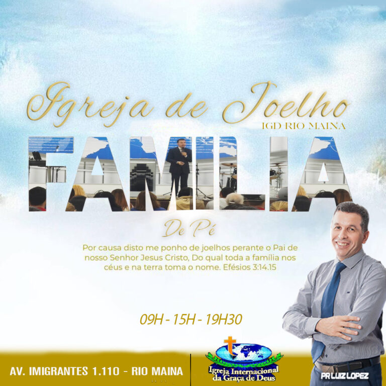 Pr Luiz Lopez Igreja De Joelhos Fam Lia De P Pastor Luiz Lopez