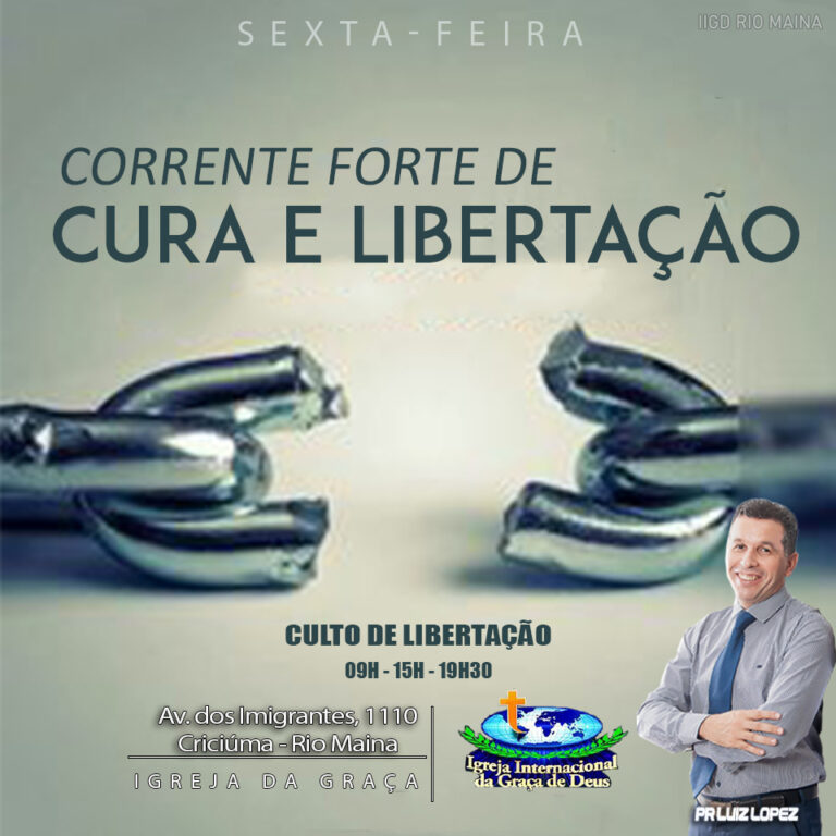 Pr Luiz Lopez Sexta Feira De Corrente Forte De Libertação