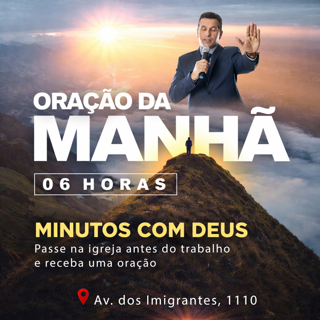 oração da manhã com pastor luiz lopez minutos com deus às 6 horas não comece seu dia com pressa comece com fé